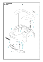 Abdeckung Husqvarna Automower® 308 2013-2015