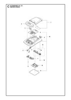 Konsole / Tastatur Husqvarna Automower 310 2015-2021
