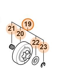 STIHL Kettenrad 3/8" PICCO 6Z