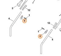 Führung Kabel / Bowdenzug Lenker RM / RMA  / RME /...